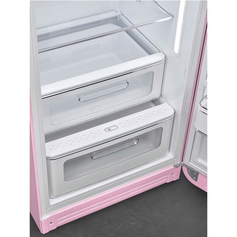 Smeg FAB28RPK6 frigorifero Libera installazione D Rosa