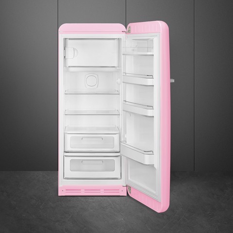 Smeg FAB28RPK6 monoporta Libera installazione 270 L Rosa Made in Italy