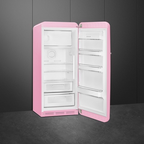 Smeg FAB28RPK6 monoporta Libera installazione 270 L Rosa Made in Italy