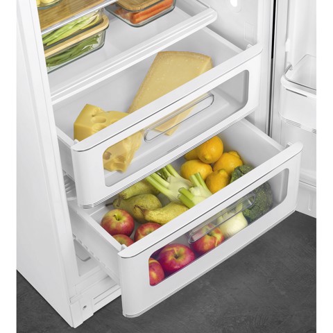 Smeg FAB28RWH6 monoporta Libera installazione 270 L Bianco Made in Italy