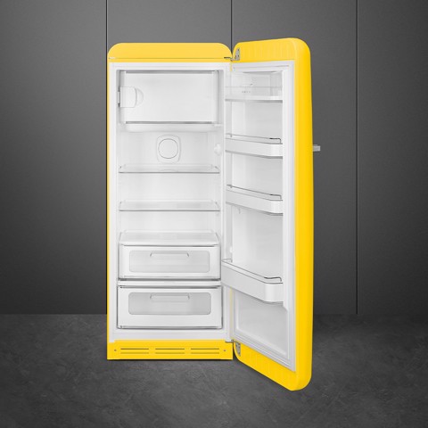 Smeg FAB28RYW6 monoporta Libera installazione 270 L Giallo Made in Italy