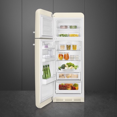 Smeg FAB30LCR6 frigorifero con congelatore Libera installazione 294 L Crema Made in Italy