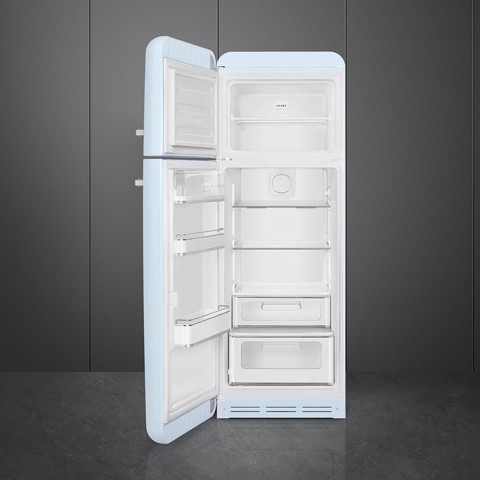 Smeg FAB30LPB6 frigorifero con congelatore Libera installazione 294 L Blu Made in Italy