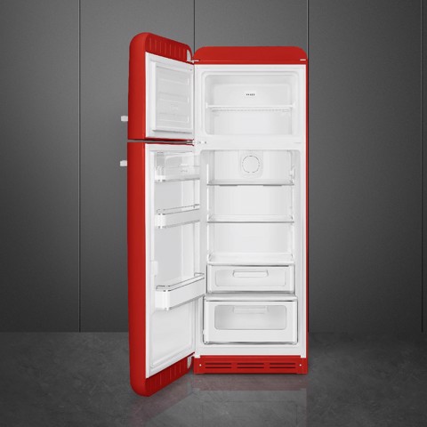 Smeg FAB30LRD6 frigorifero con congelatore Libera installazione 294 L Rosso Made in Italy