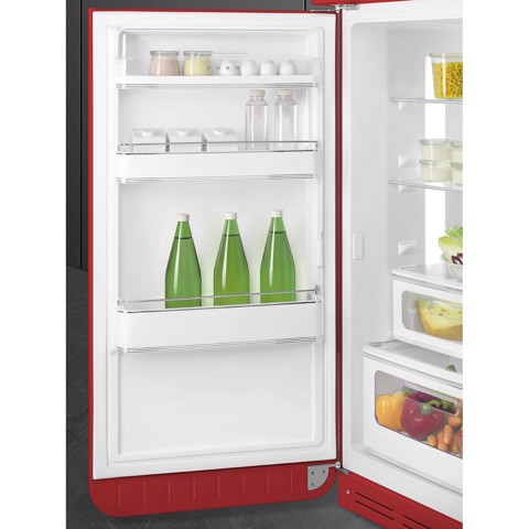Smeg FAB30LRD6 frigorifero con congelatore Libera installazione 294 L Rosso Made in Italy