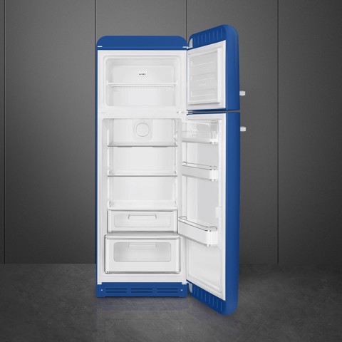 Smeg FAB30RBE6 frigorifero con congelatore Libera installazione 294 L Blu Made in Italy