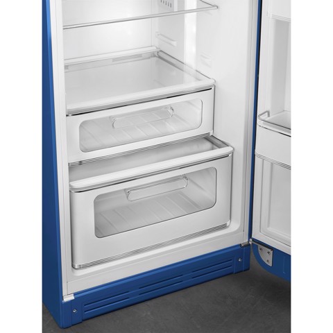 Smeg FAB30RBE6 frigorifero con congelatore Libera installazione 294 L Blu Made in Italy