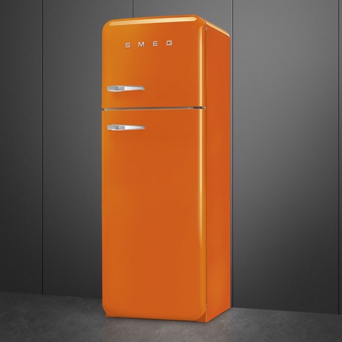 Smeg FAB30ROR6 frigorifero con congelatore Libera installazione 294 L Arancione Made in Italy