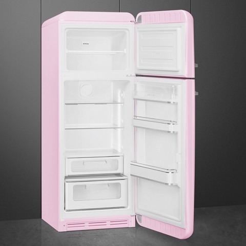 Smeg FAB30RPK6 frigorifero con congelatore Libera installazione 294 L Rosa Made in Italy