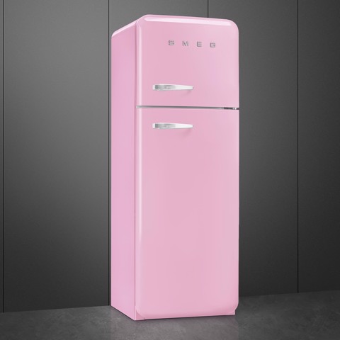 Smeg FAB30RPK6 frigorifero con congelatore Libera installazione 294 L Rosa Made in Italy