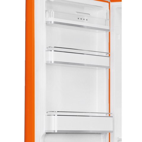 Smeg FAB32LOR6 frigorifero con congelatore Libera installazione 331 L Arancione Made in Italy