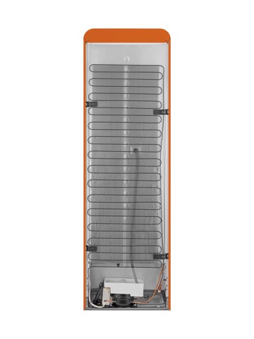 Smeg FAB32LOR6 frigorifero con congelatore Libera installazione 331 L Arancione Made in Italy