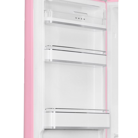 Smeg FAB32LPK6 frigorifero con congelatore Libera installazione 331 L Rosa Made in Italy