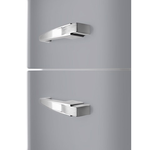 Smeg FAB32LSV6 frigorifero con congelatore Libera installazione 331 L Argento Made in Italy