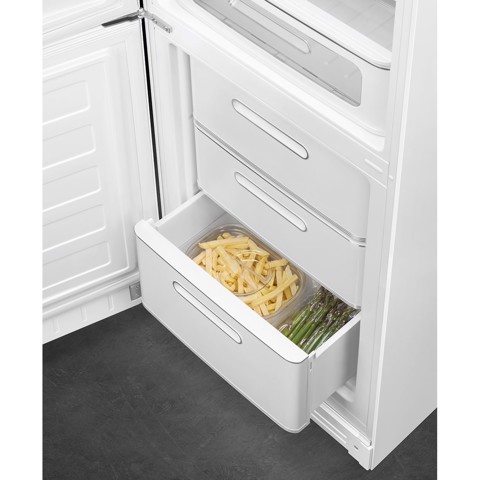 Smeg FAB32LWH6 frigorifero con congelatore Libera installazione 234 L D Bianco