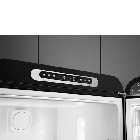 Smeg FAB32RBL6 frigorifero con congelatore Libera installazione 331L C Nero