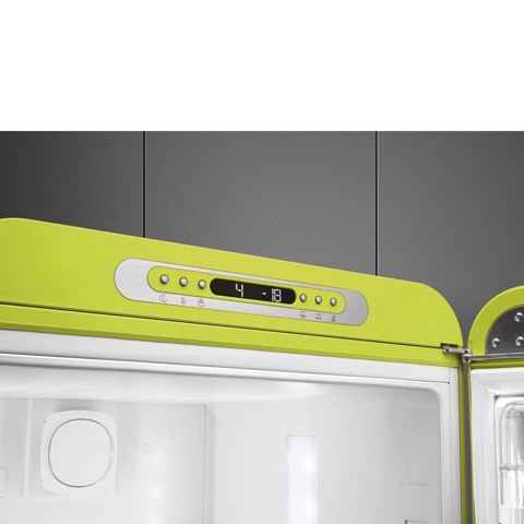 Smeg FAB32RLI6 frigorifero con congelatore Libera installazione 234 L D Lime