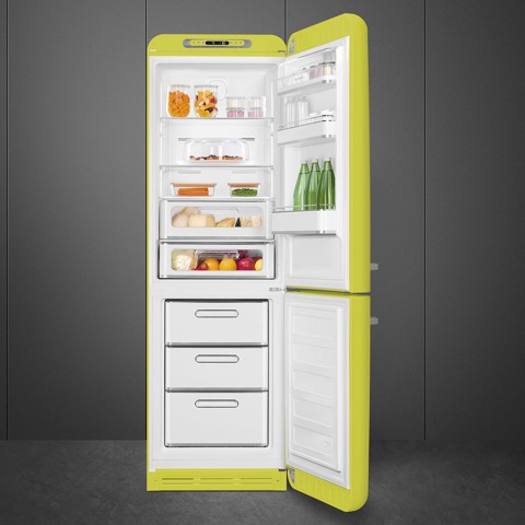Smeg FAB32RLI6 frigorifero con congelatore Libera installazione 234 L D Lime