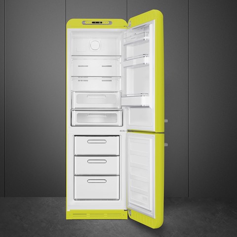 Smeg FAB32RLI6 frigorifero con congelatore Libera installazione 234 L D Lime