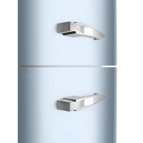 Smeg FAB32RPB6 frigorifero con congelatore Libera installazione 331 L Blu Made in Italy