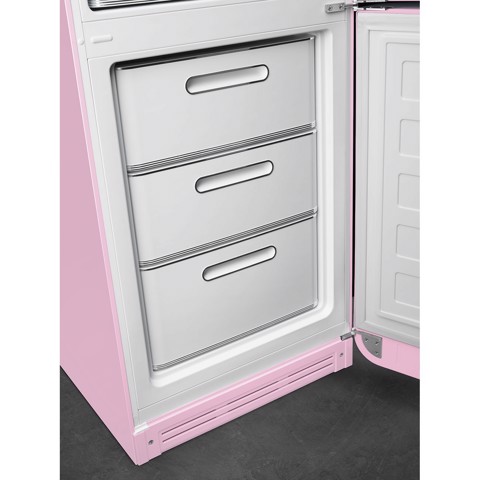 Smeg FAB32RPK6 frigorifero con congelatore Libera installazione 331 L Rosa Made in Italy