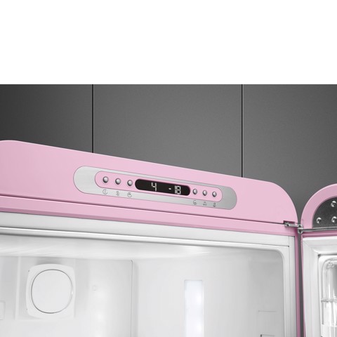 Smeg FAB32RPK6 frigorifero con congelatore Libera installazione 331 L Rosa Made in Italy