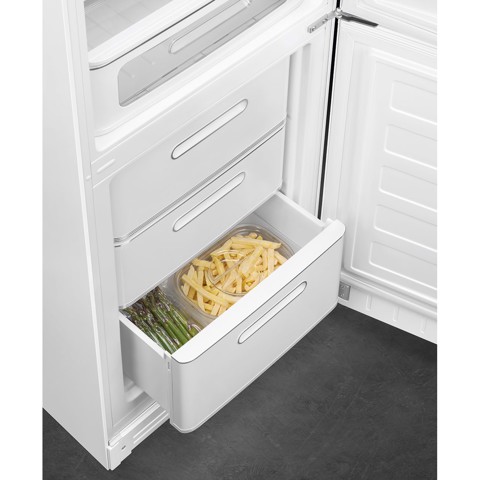 Smeg FAB32RWH6 frigorifero con congelatore Libera installazione 234 L D Bianco