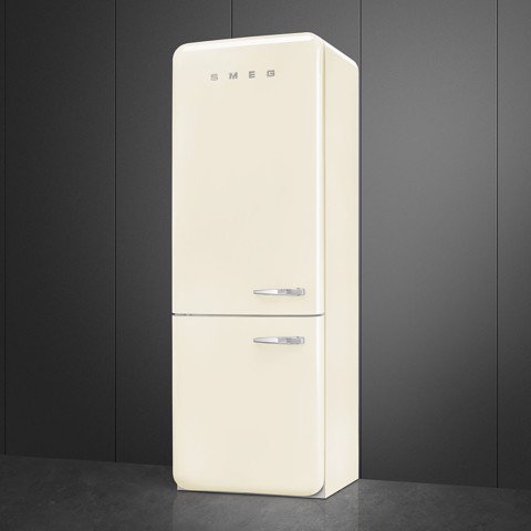 Smeg FAB38LCR6 frigorifero con congelatore Libera installazione 481 L Crema Made in Italy