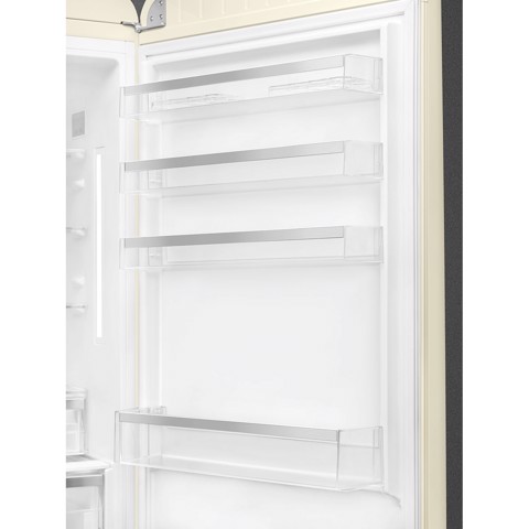 Smeg FAB38RCR6 frigorifero con congelatore Libera installazione 481 L Crema Made in Italy