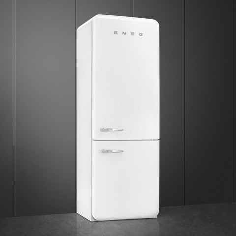 Smeg FAB38RWH6 frigorifero con congelatore Libera installazione 481 L Bianco Made in Italy