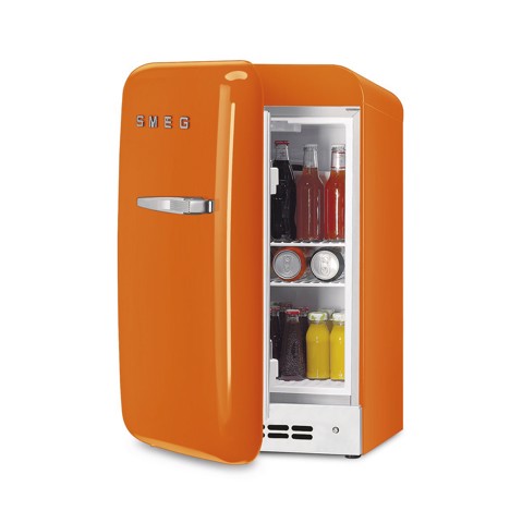 Smeg FAB5LOR6 frigorifero Libera installazione 34 L Arancione Made in Italy