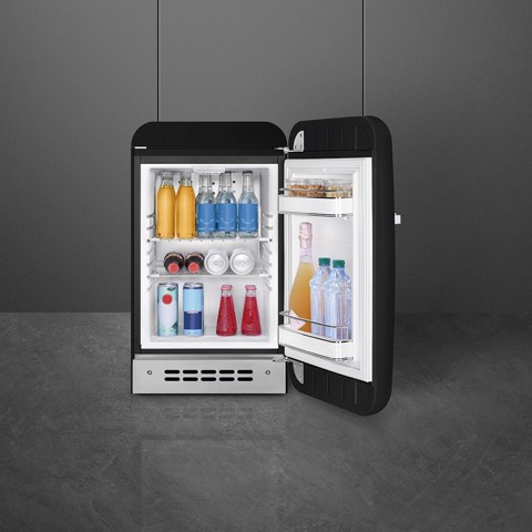 Smeg FAB5RBL6 frigorifero Libera installazione 34 L Nero Made in Italy
