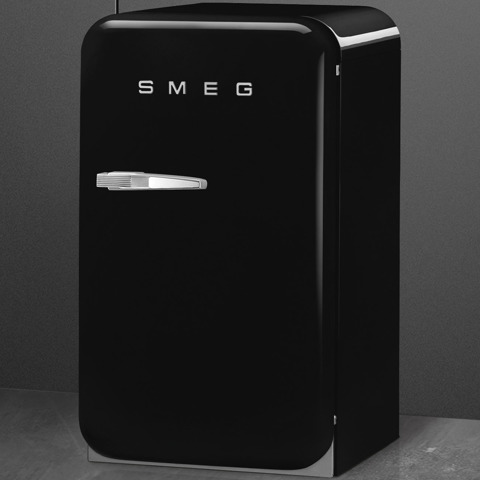 Smeg FAB5RBL6 frigorifero Libera installazione 34 L Nero Made in Italy