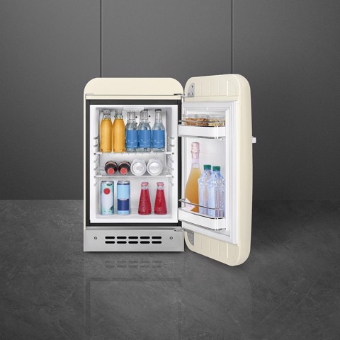 Smeg FAB5RCR6 frigorifero Libera installazione 34 L Crema Made in Italy