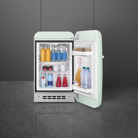 Smeg FAB5RPG6 frigorifero Libera installazione 34 L Verde Made in Italy
