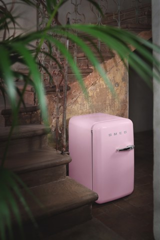 Smeg FAB5RPK6 frigorifero Libera installazione 34 L Rosa Made in Italy
