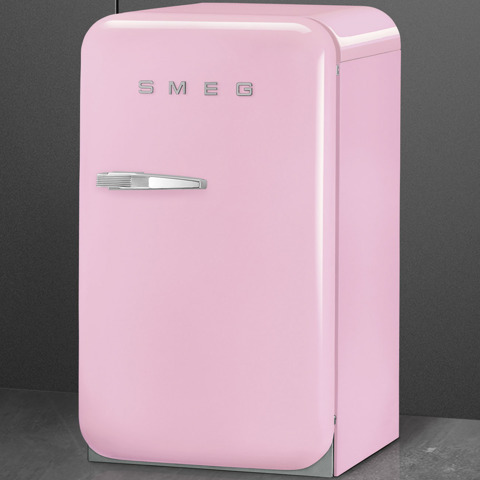 Smeg FAB5RPK6 frigorifero Libera installazione 34 L Rosa Made in Italy
