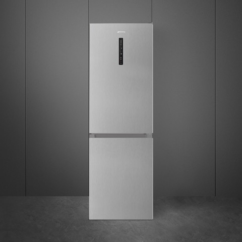 Smeg FC19XDND frigorifero con congelatore Libera installazione 326 L D Argento