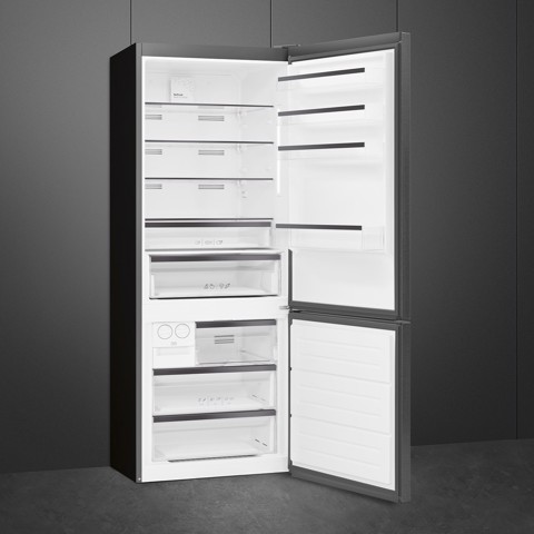 Smeg FC48KDND frigorifero con congelatore Libera installazione 481 L D Acciaio inox