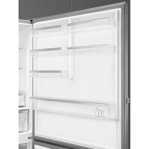 Smeg FC84EN4HX frigorifero con congelatore Libera installazione 564 L E Acciaio inossidabile