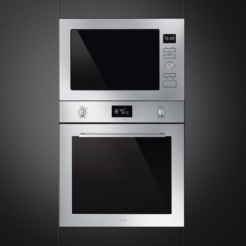Smeg FMI425X forno a microonde Da incasso Microonde con grill 25 L 900 W Acciaio inossidabile