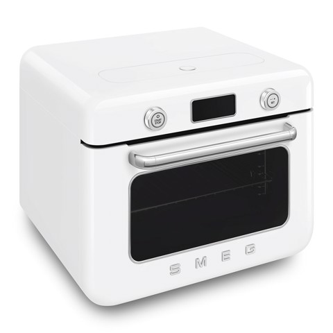 Smeg Forno combinato a vapore da appoggio 50's Style - Bianco - COF01WHEU