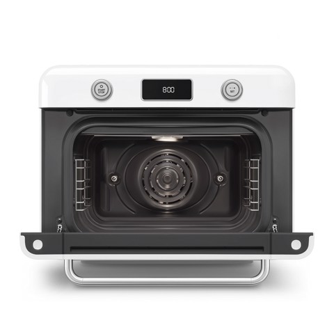 Smeg Forno combinato a vapore da appoggio 50's Style - Bianco - COF01WHEU