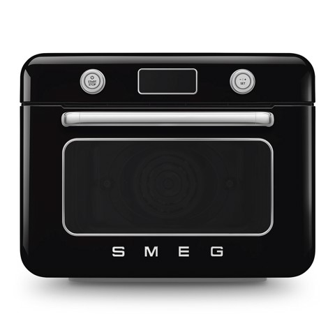 Smeg Forno combinato a vapore da appoggio 50's Style - Nero - COF01BLEU