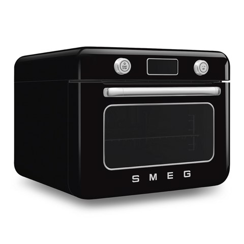 Smeg Forno combinato a vapore da appoggio 50's Style - Nero - COF01BLEU