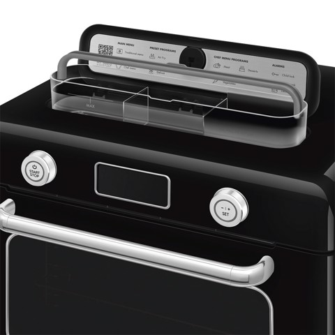 Smeg Forno combinato a vapore da appoggio 50's Style - Nero - COF01BLEU
