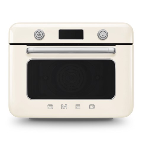 Smeg Forno combinato a vapore da appoggio 50's Style - Panna - COF01CREU