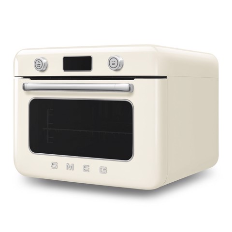 Smeg Forno combinato a vapore da appoggio 50's Style - Panna - COF01CREU