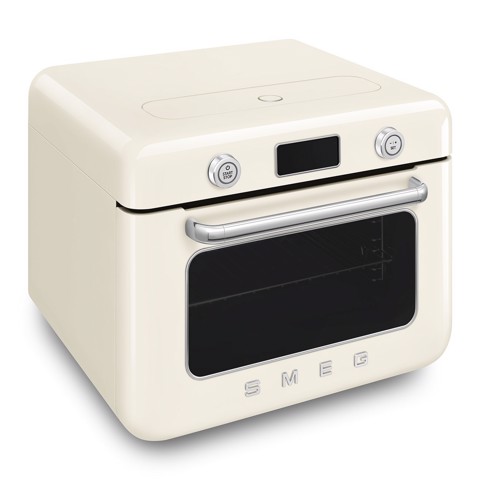 Smeg Forno combinato a vapore da appoggio 50's Style - Panna - COF01CREU