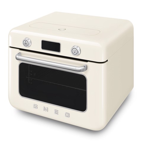 Smeg Forno combinato a vapore da appoggio 50's Style - Panna - COF01CREU